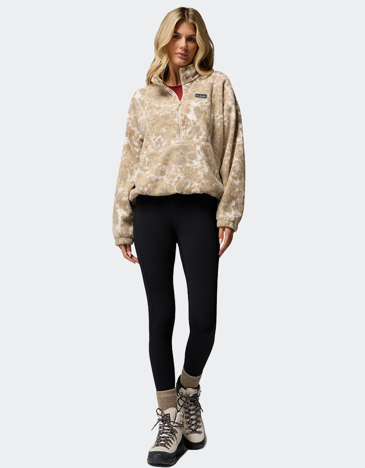 Women's Beige Timber Meadow MTR Printed Fleece HZ Columbia 2173471-278