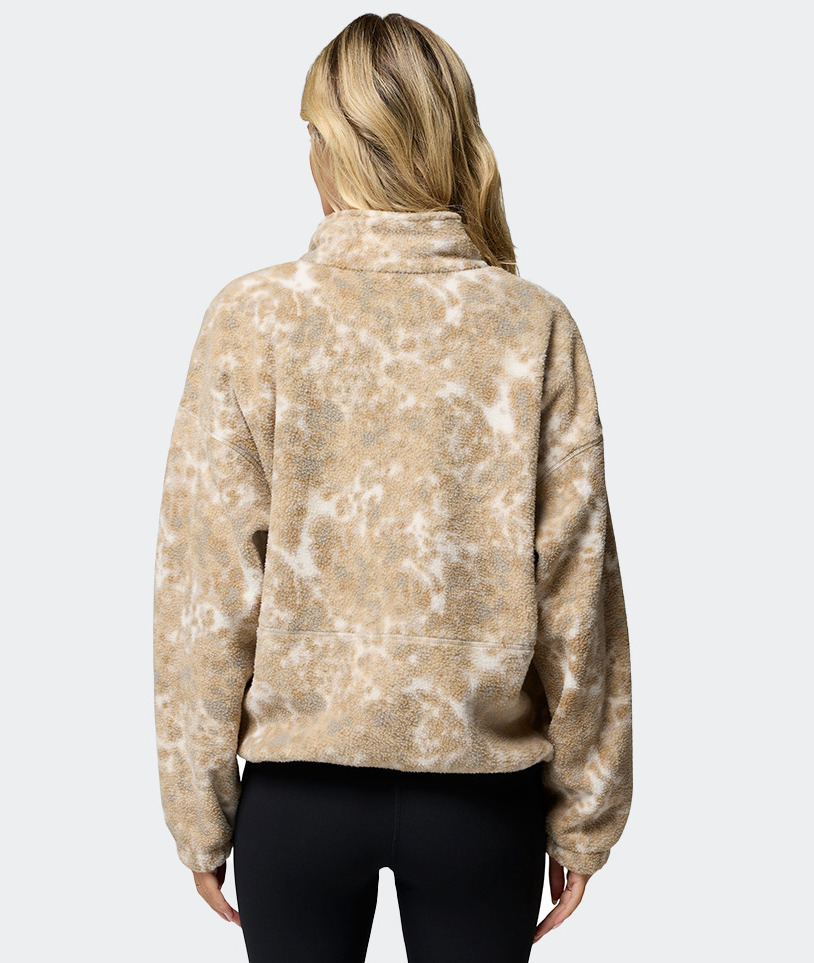 Women's Beige Timber Meadow MTR Printed Fleece HZ Columbia 2173471-278