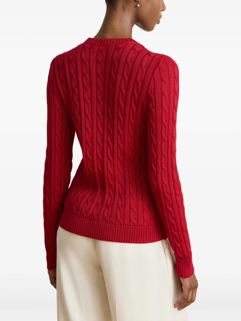 Women's Red Cardigan Ralph Lauren 200P14040503-RED