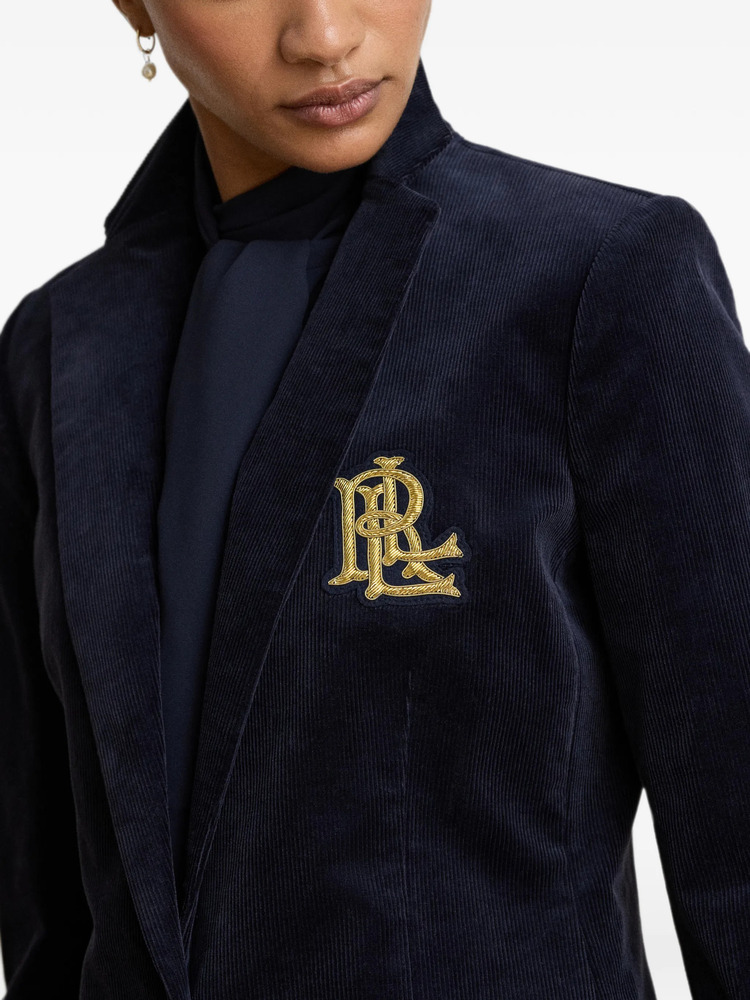 Γυναικείο Σακάκι Κοτλέ Navy Μπλε Ralph Lauren 200P14619002-NAVY