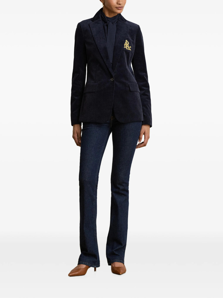 Γυναικείο Σακάκι Κοτλέ Navy Μπλε Ralph Lauren 200P14619002-NAVY