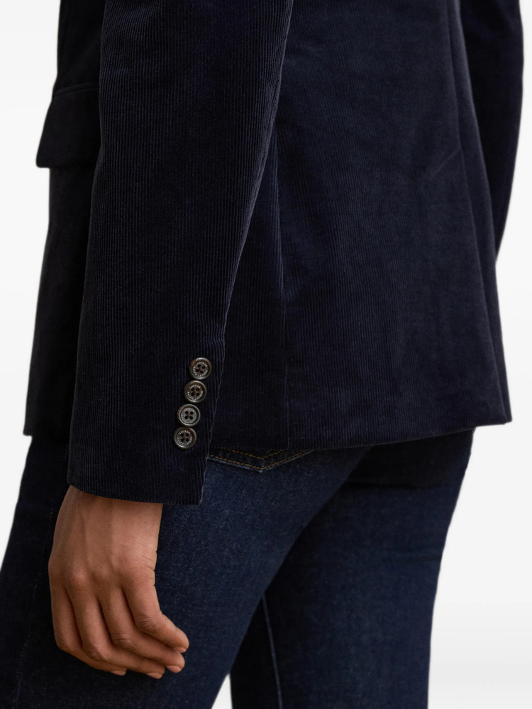 Γυναικείο Σακάκι Κοτλέ Navy Μπλε Ralph Lauren 200P14619002-NAVY