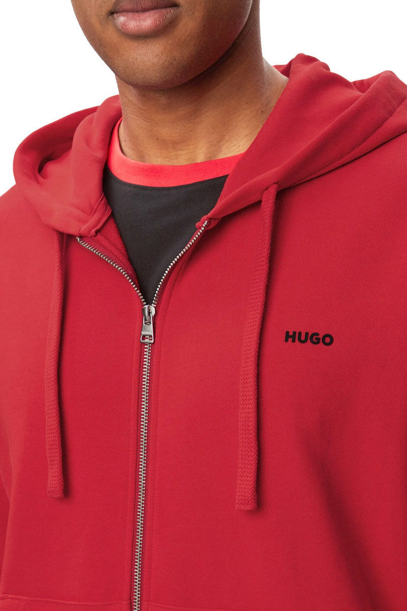 Men's Red Dapozip Sweatshirt HUGO 50548651-693