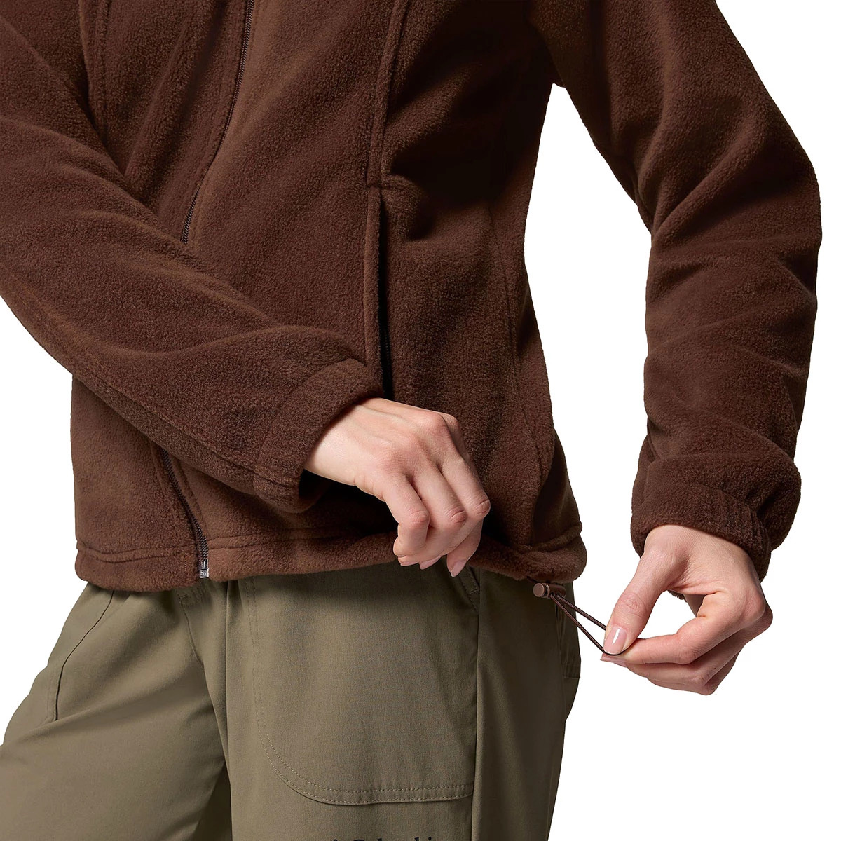 Women's Brown Benton Springs Full Zip Jacket Columbia 1372111-256