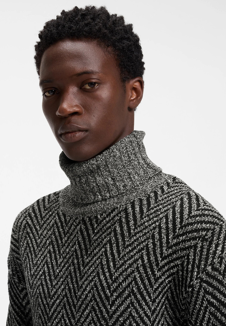 Men's Dark Grey Sherborne Sweater HUGO 50570240-001