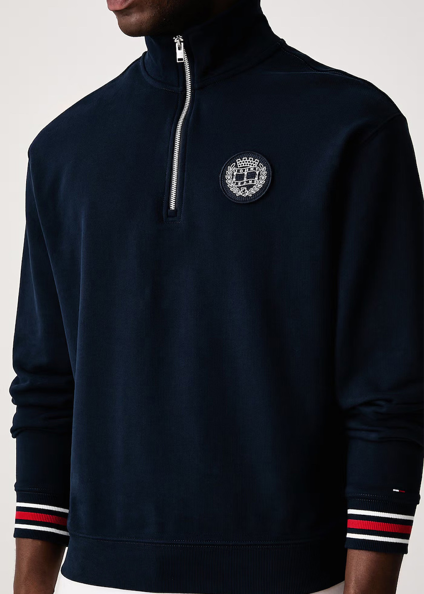 Ανδρικό Φούτερ Navy Μπλε Tommy Jeans DM0DM23585-C1G