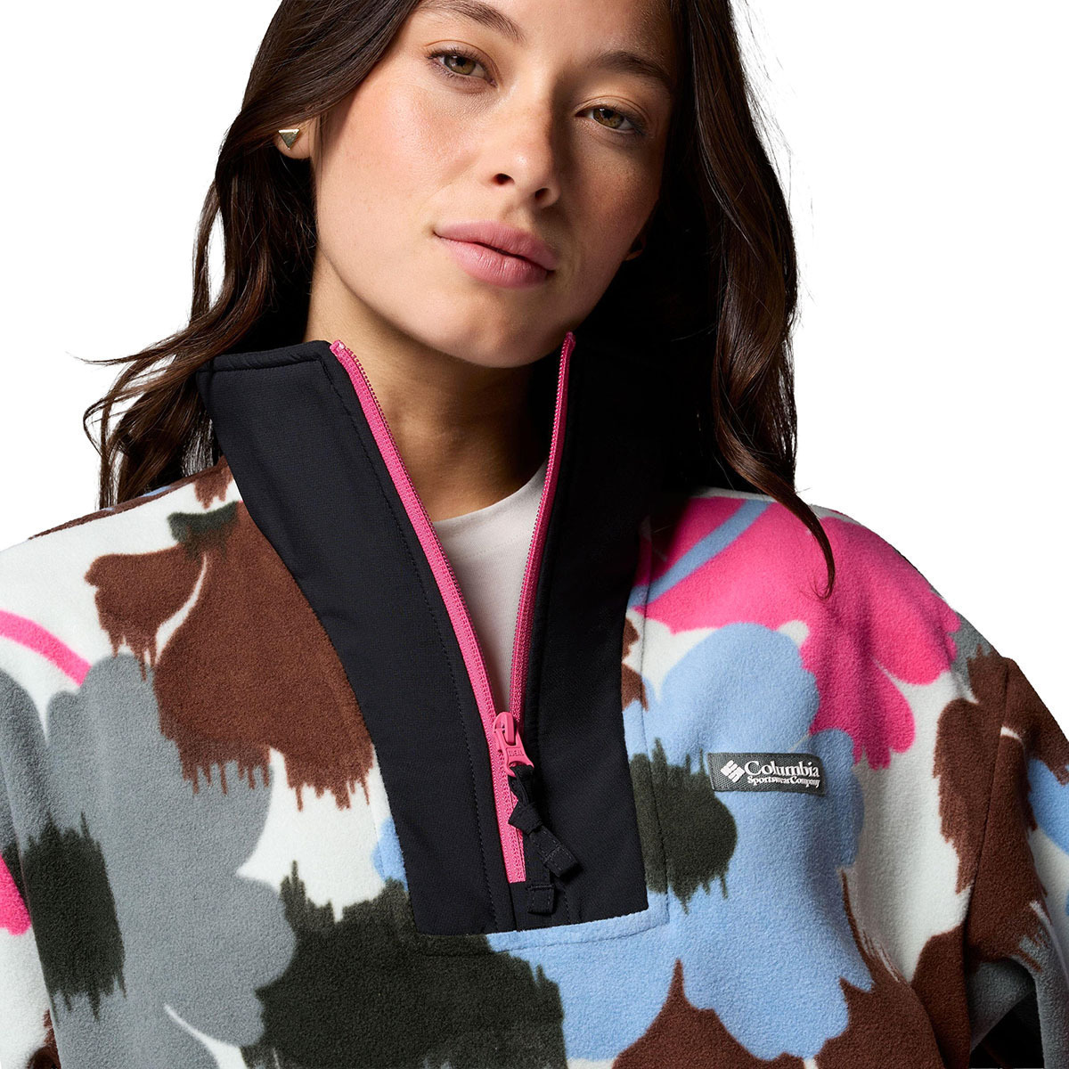 Women's Sequoia Grove II Printed Half Zip Fleece Columbia 2173781-343