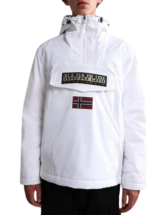 Ανδρικό Rainforest Winter 3 Μπουφάν Λευκό Napapijri NP0A4GMC-0021