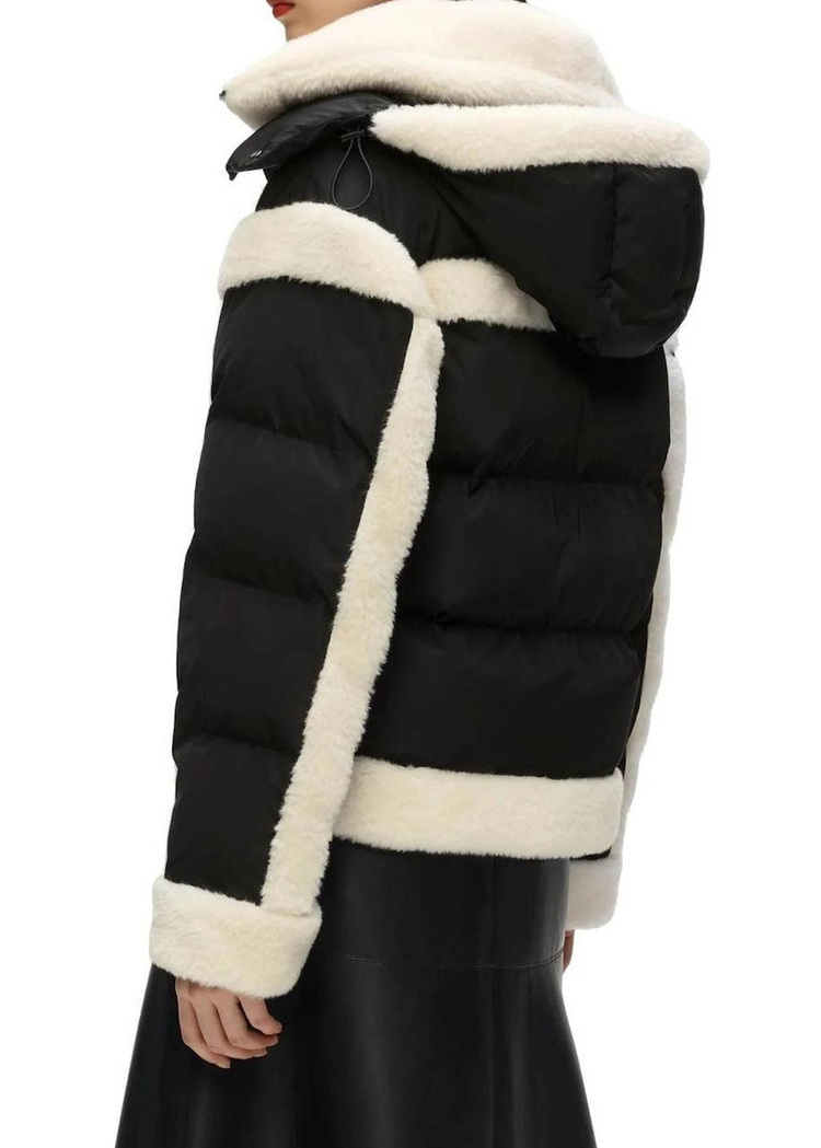 Γυναικείο Shearling Μπουφάν Μαύρο Karl Lagerfeld B4W15004-999 Black