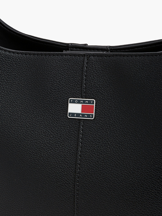 Women's Black TJW CITY BUCKET BAG Tommy Jeans AW0AW19062-BDS