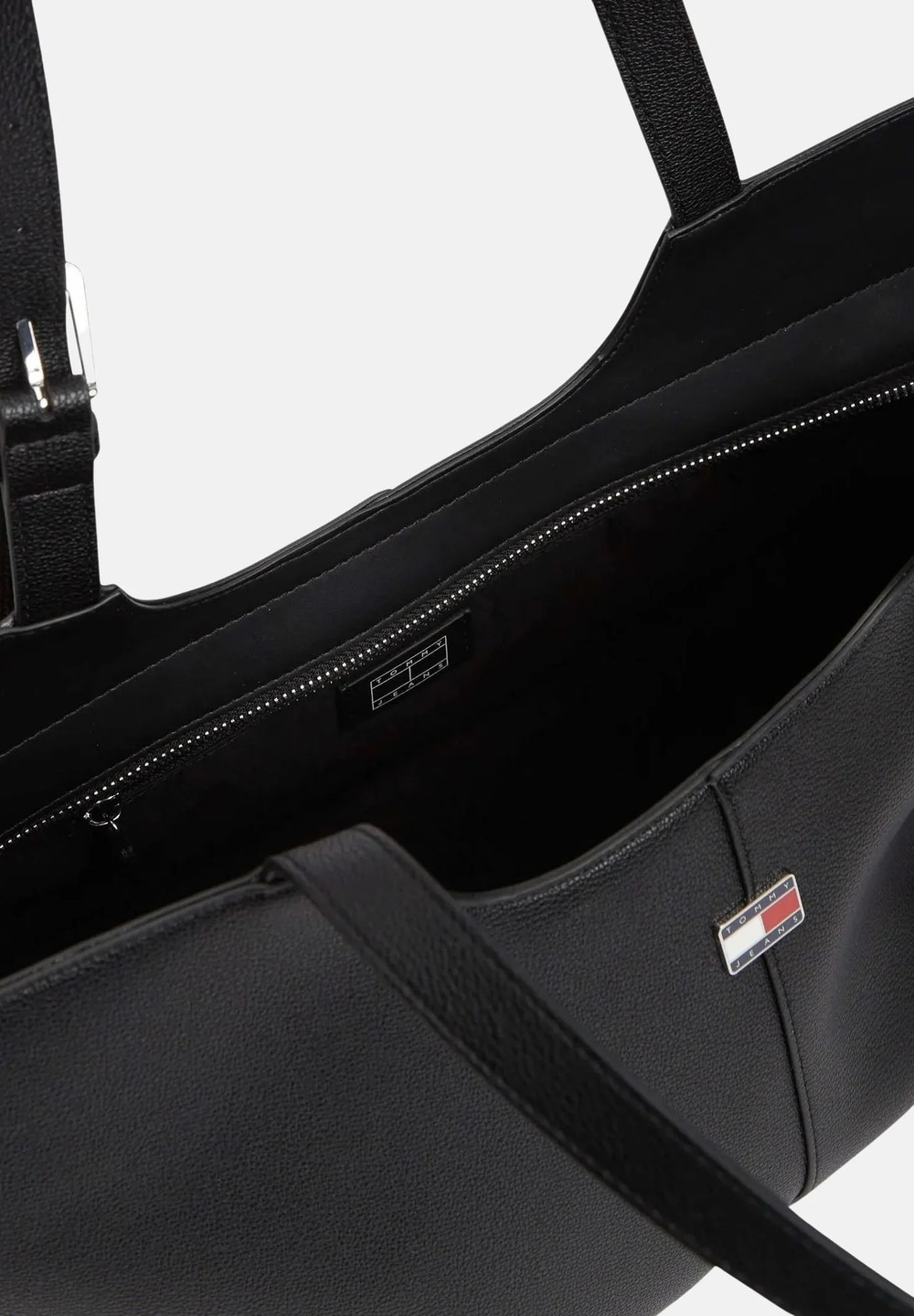 Women's Black TJW CITY TOTE BAG Tommy Jeans AW0AW19064-BDS