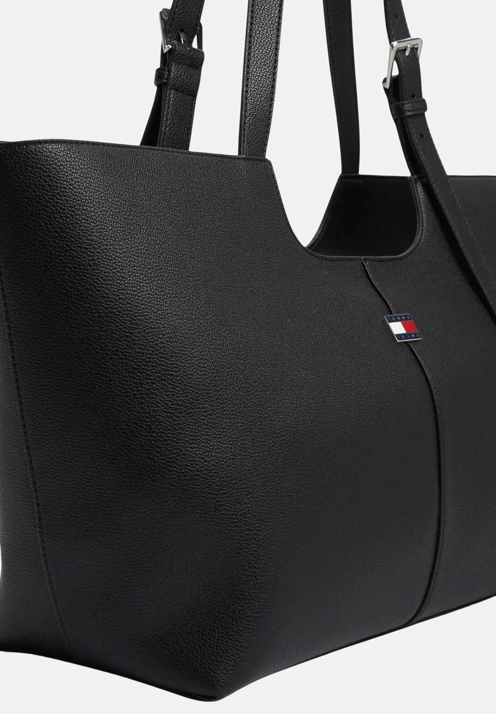 Women's Black TJW CITY TOTE BAG Tommy Jeans AW0AW19064-BDS