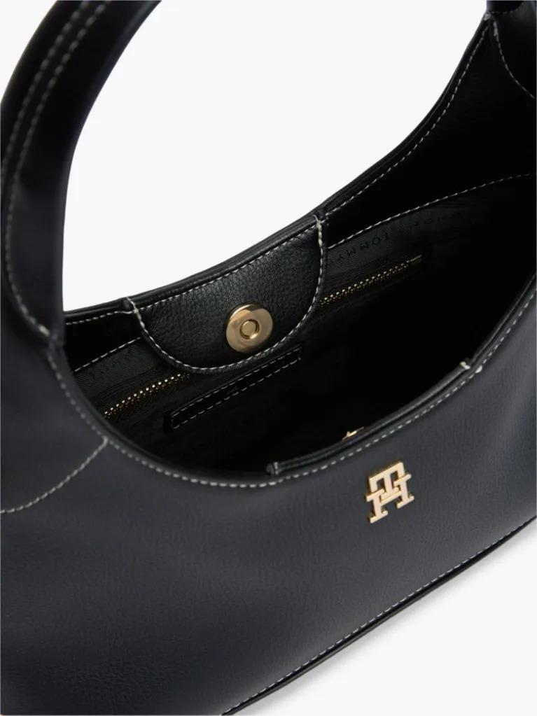 Γυναικεία Everyday Mini Hobo Τσάντα Μαύρη Tommy Hilfiger AW0AW19185-BDS