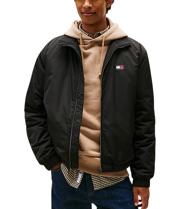 Men's Black TJM ESSENTIAL PADDED JACKET Tommy Jeans DM0DM21936-BDS