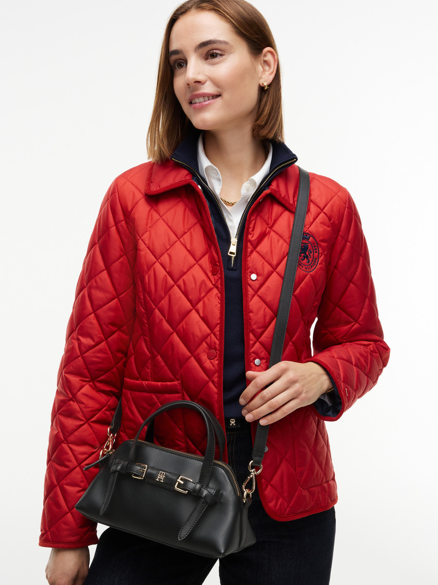 Γυναικεία Buckle Mini Τσάντα Navy Μπλε Tommy Hilfiger AW0AW19034-DW6