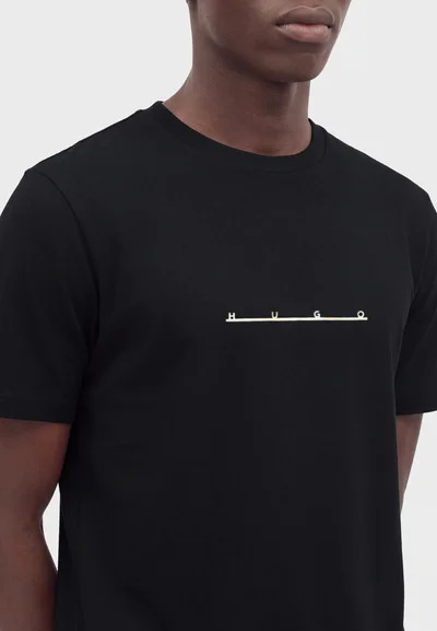 Men's Black Datri T-Shirt HUGO 50568118-001