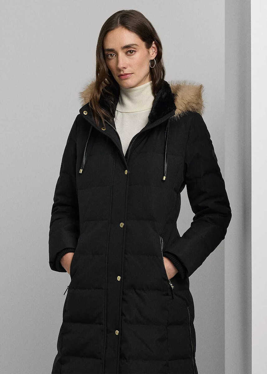 Women's Black Jacket Ralph Lauren 297957509001-BLACK