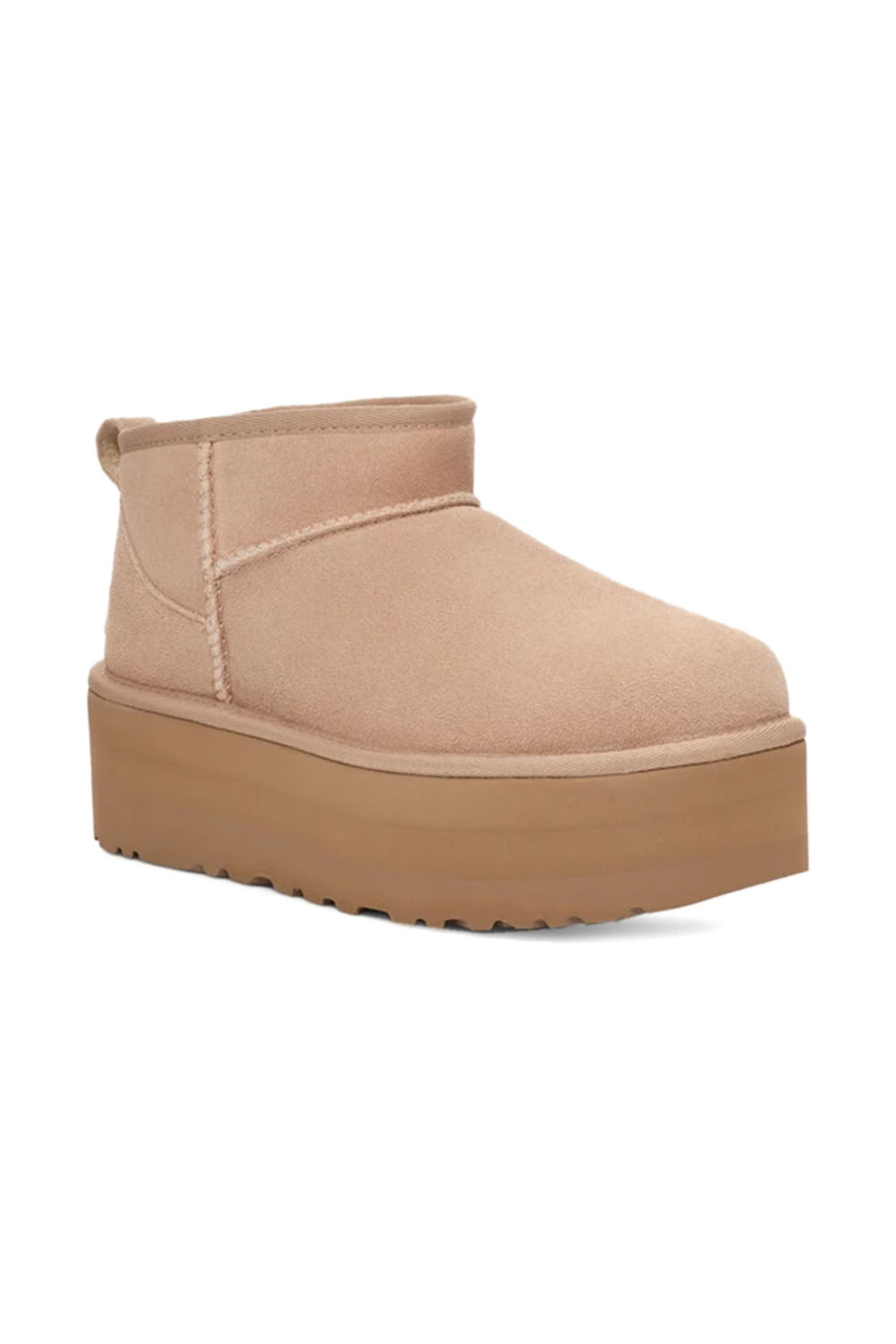 Γυναικεία Classic Ultra Mini Platform Μποτάκια Μπεζ UGG 1135092-SAN
