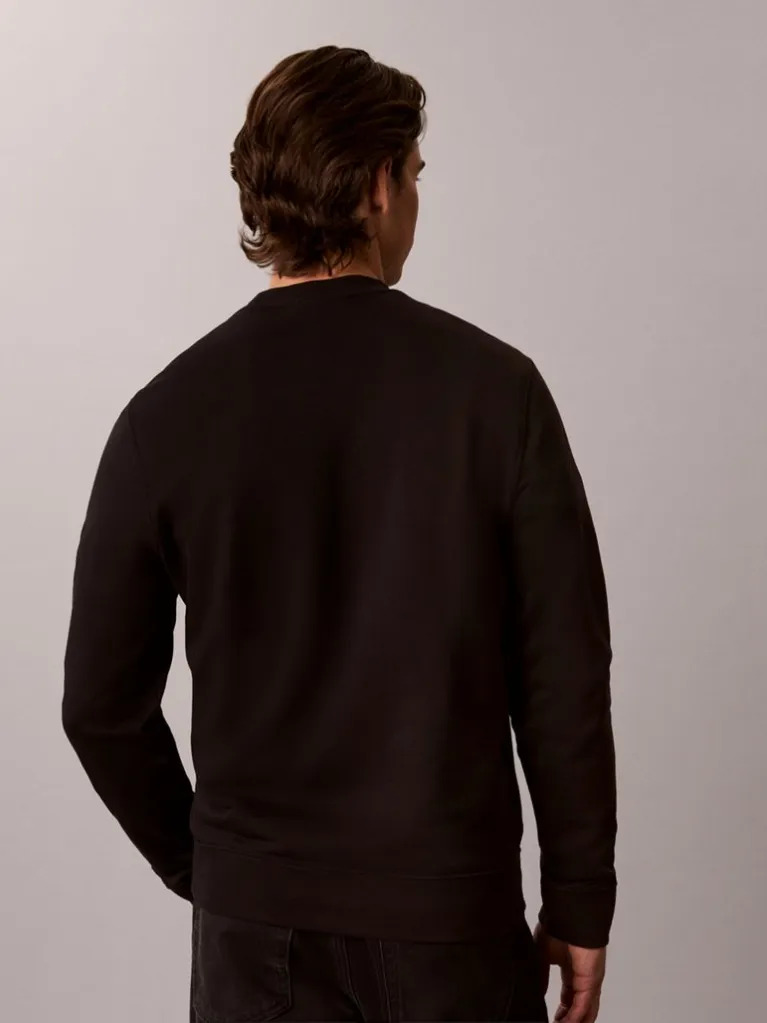 Men's Black Cl Ls 350Terry Mnlg Cn Swtshrt Calvin Klein LV04RG278G-UB1