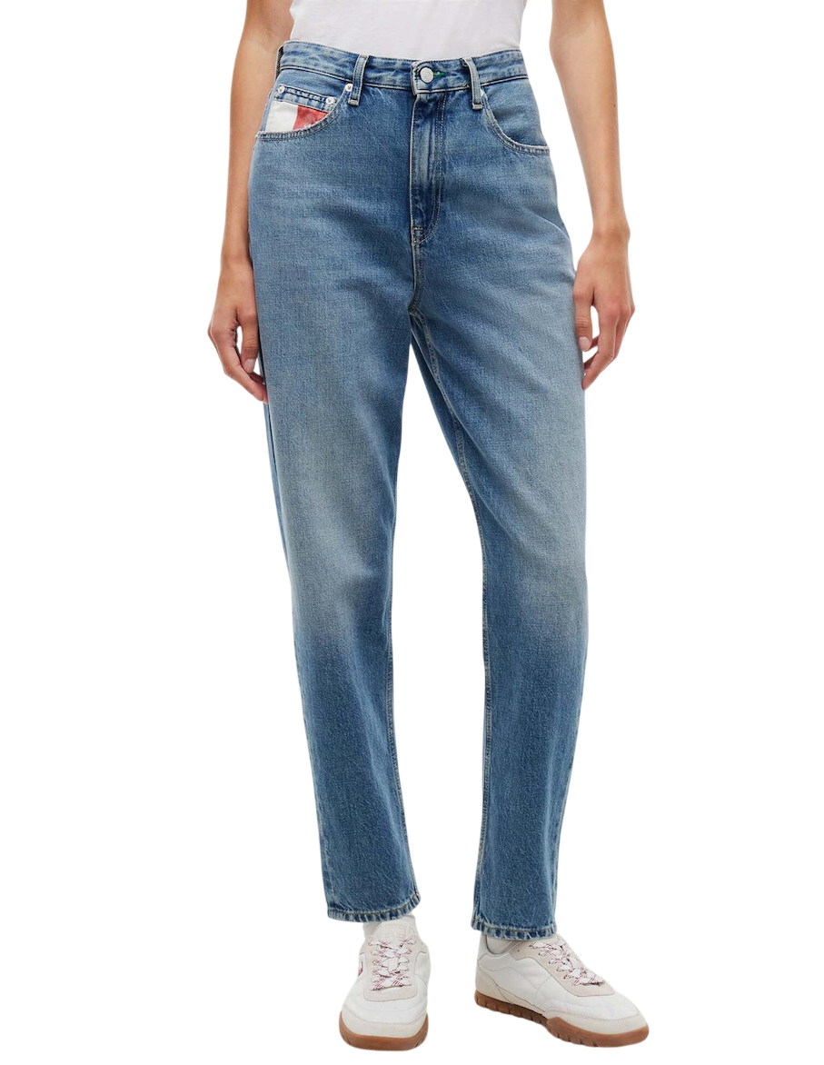 Γυναικείο 90's Mom Τζιν Μπλε Tommy Jeans DW0DW23169-1A5