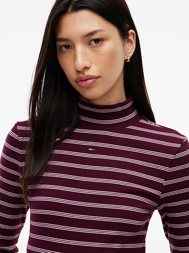 Γυναικεία Μπλούζα Ζιβάγκο Μπορντό Tommy Jeans DW0DW19830-0EZ