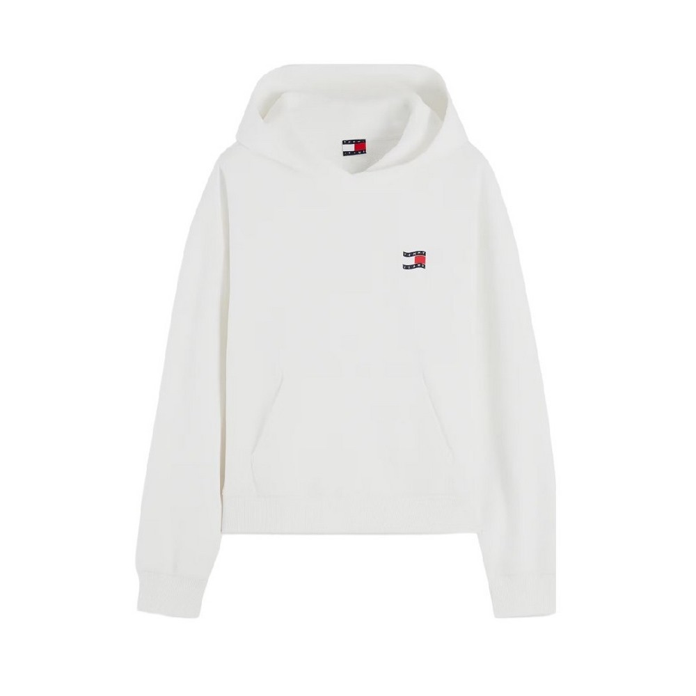 Γυναικείο Φούτερ Λευκό Tommy Jeans DW0DW23402-YBL