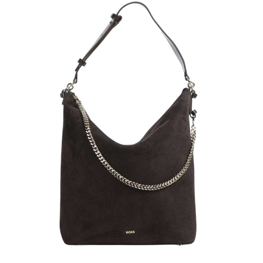 Γυναικεία Yelena Hobo Τσάντα Καφέ BOSS 50573246-207
