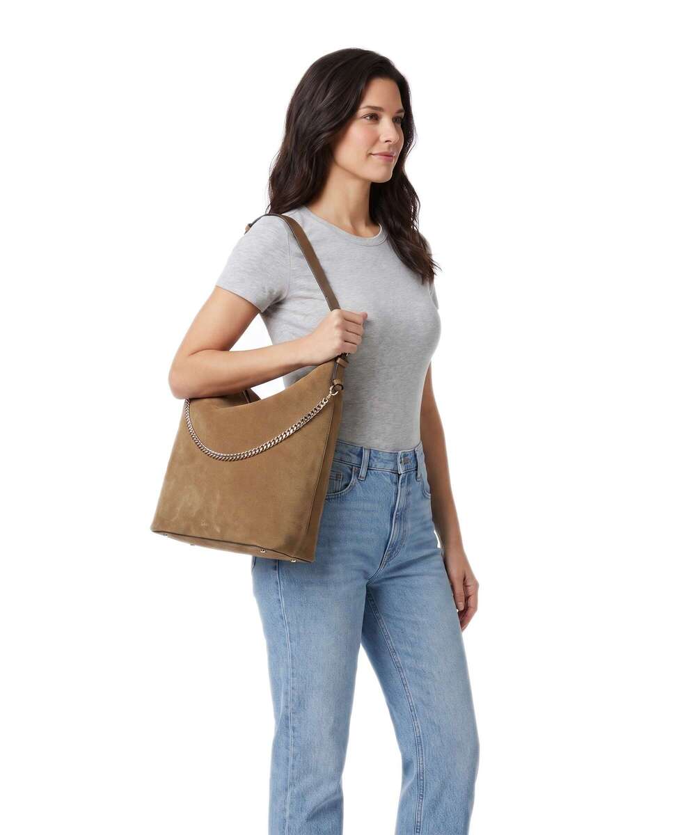 Γυναικεία Yelena Hobo Τσάντα Μπεζ BOSS 50573246-263