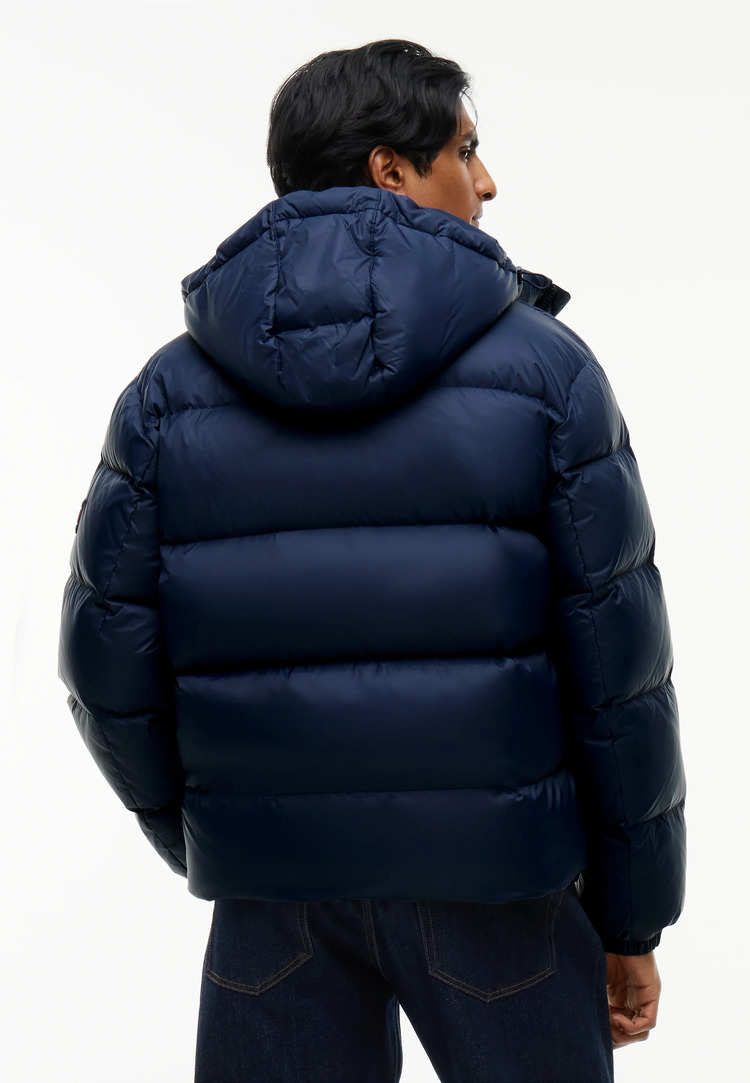 Men's Navy Blue TJM ESSENTIAL DOWN JACKET Tommy Jeans DM0DM19786-C1G