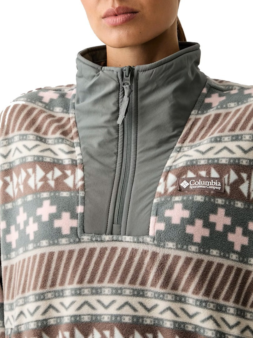 Women's Sequoia Grove II Printed Half Zip Fleece Columbia 2173781-254