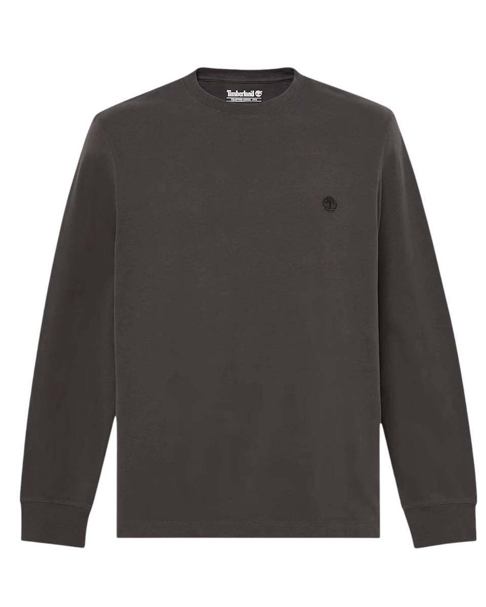 Men's Black Tree Embroidered T-Shirt Timberland TBC0YHBT-CN1