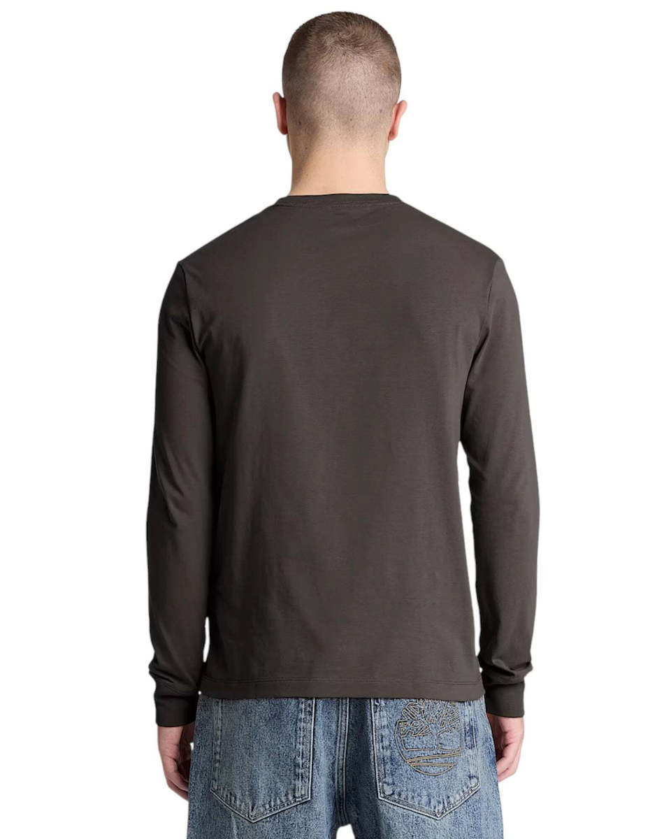 Men's Black Tree Embroidered T-Shirt Timberland TBC0YHBT-CN1