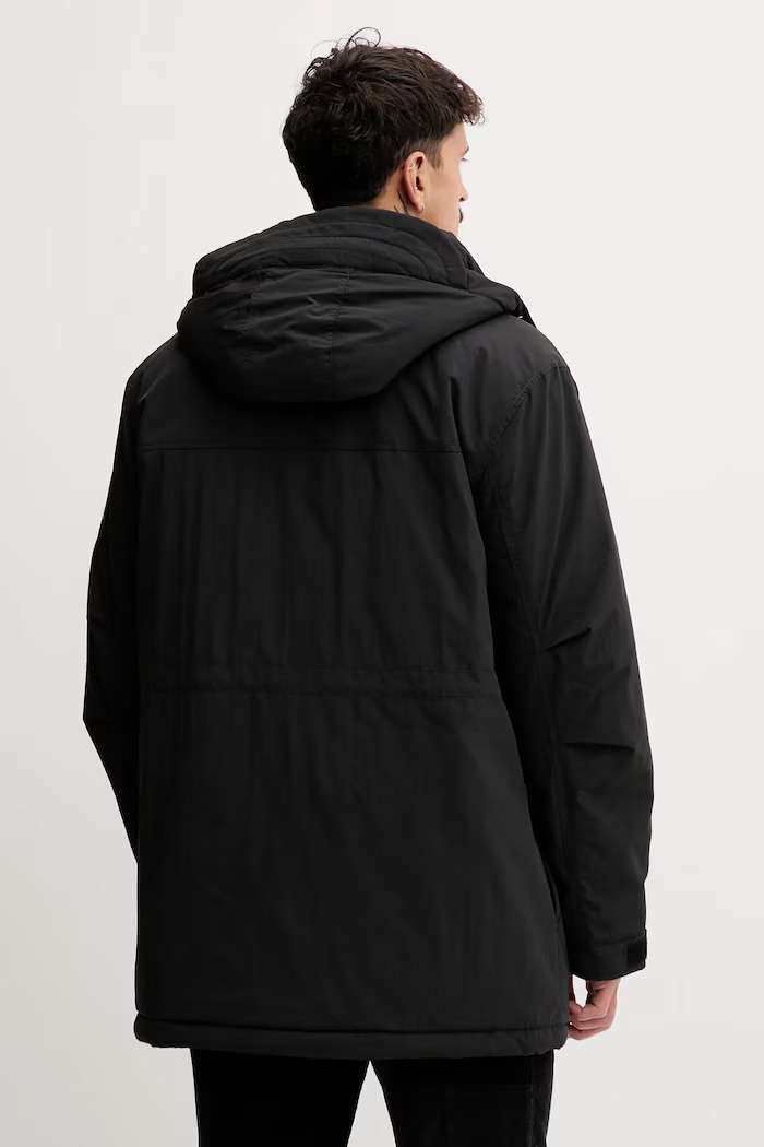 Ανδρικό Μπουφάν Μαύρο Tommy Jeans DM0DM22251-0GK