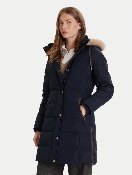 Women's Navy Blue Jacket Ralph Lauren 297957509008-NAVY
