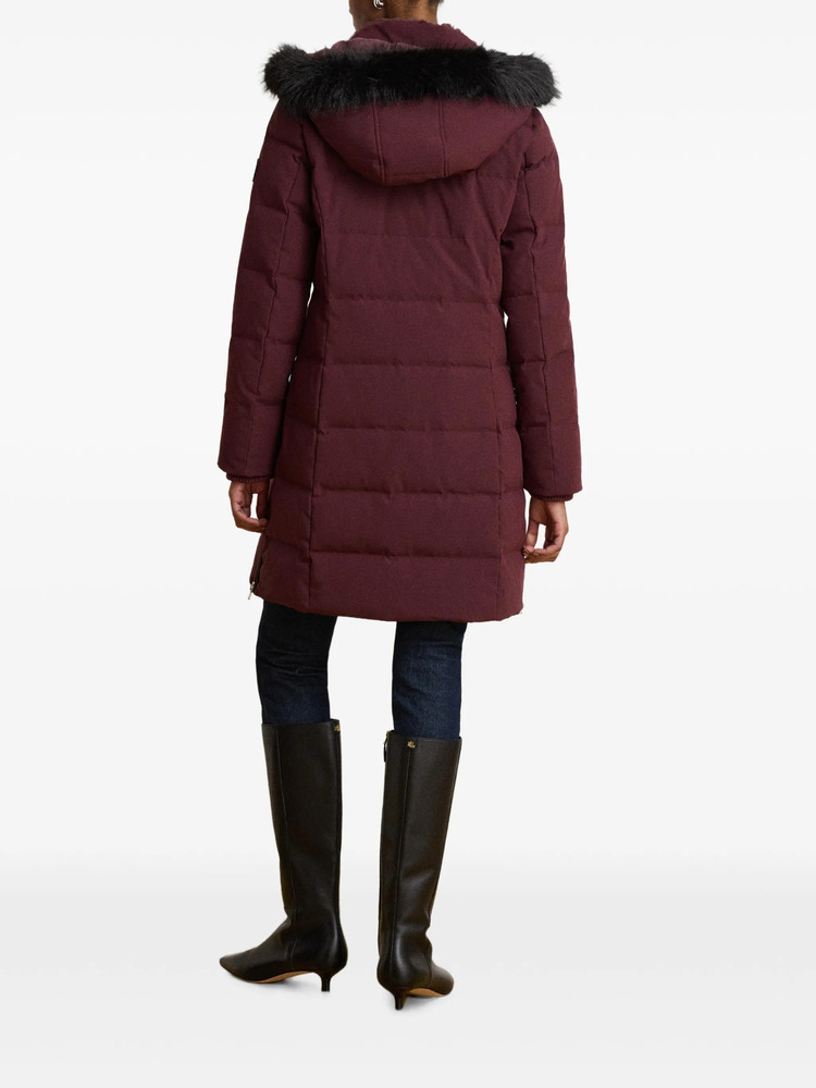 Women's Burgundy Jacket Ralph Lauren 297957509009-RED
