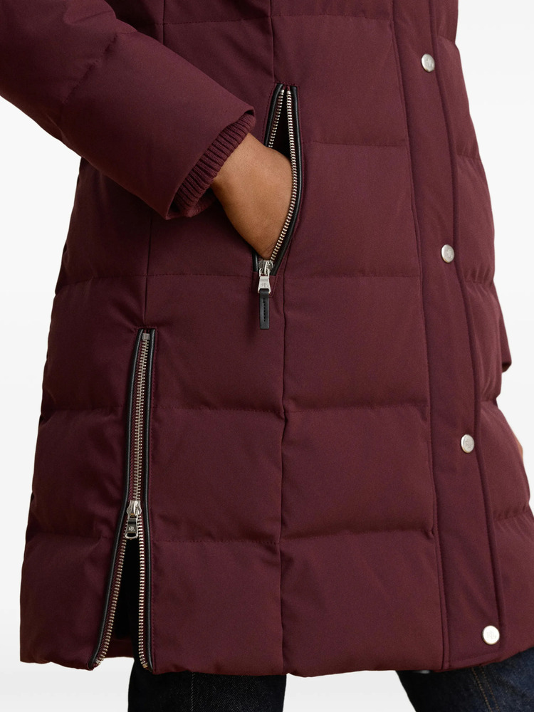 Women's Burgundy Jacket Ralph Lauren 297957509009-RED