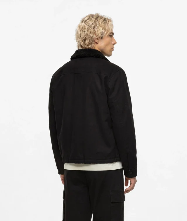 Men's Black KLJ COATED COTTON JACKET Karl Lagerfeld Jeans B4M14022-999 Black