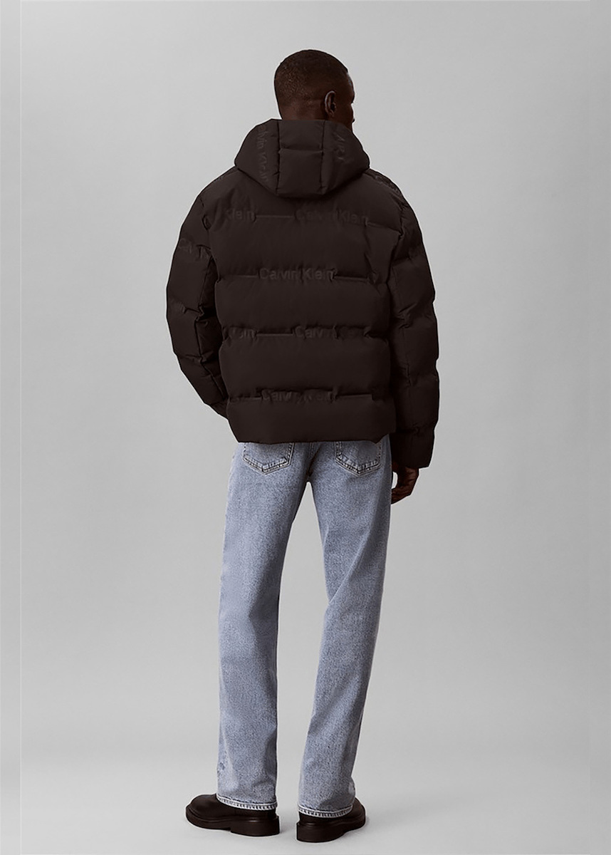 Ανδρικό Μπουφάν Μαύρο Calvin Klein LV04RH523G-UB1
