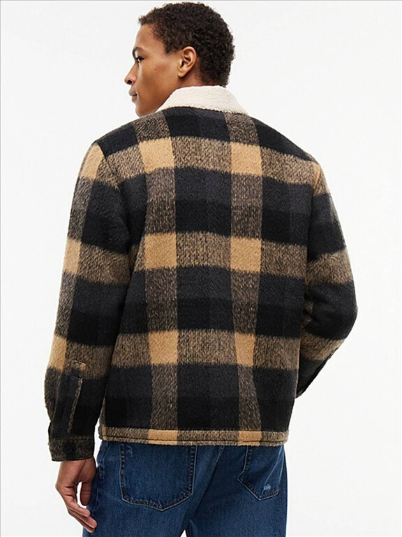 Men's TJM TEDDY COLLAR BRUSHED SHACKET Tommy Jeans DM0DM23523-0MI