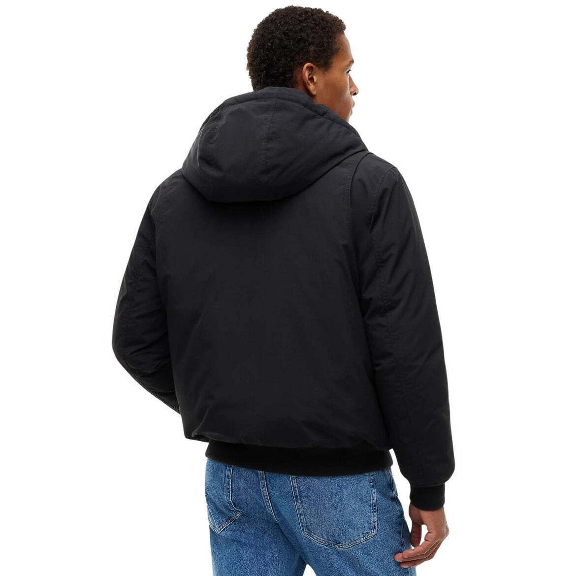 Men's Black TJM CITY READY BOMBER JACKET Tommy Jeans DM0DM22032-0GK