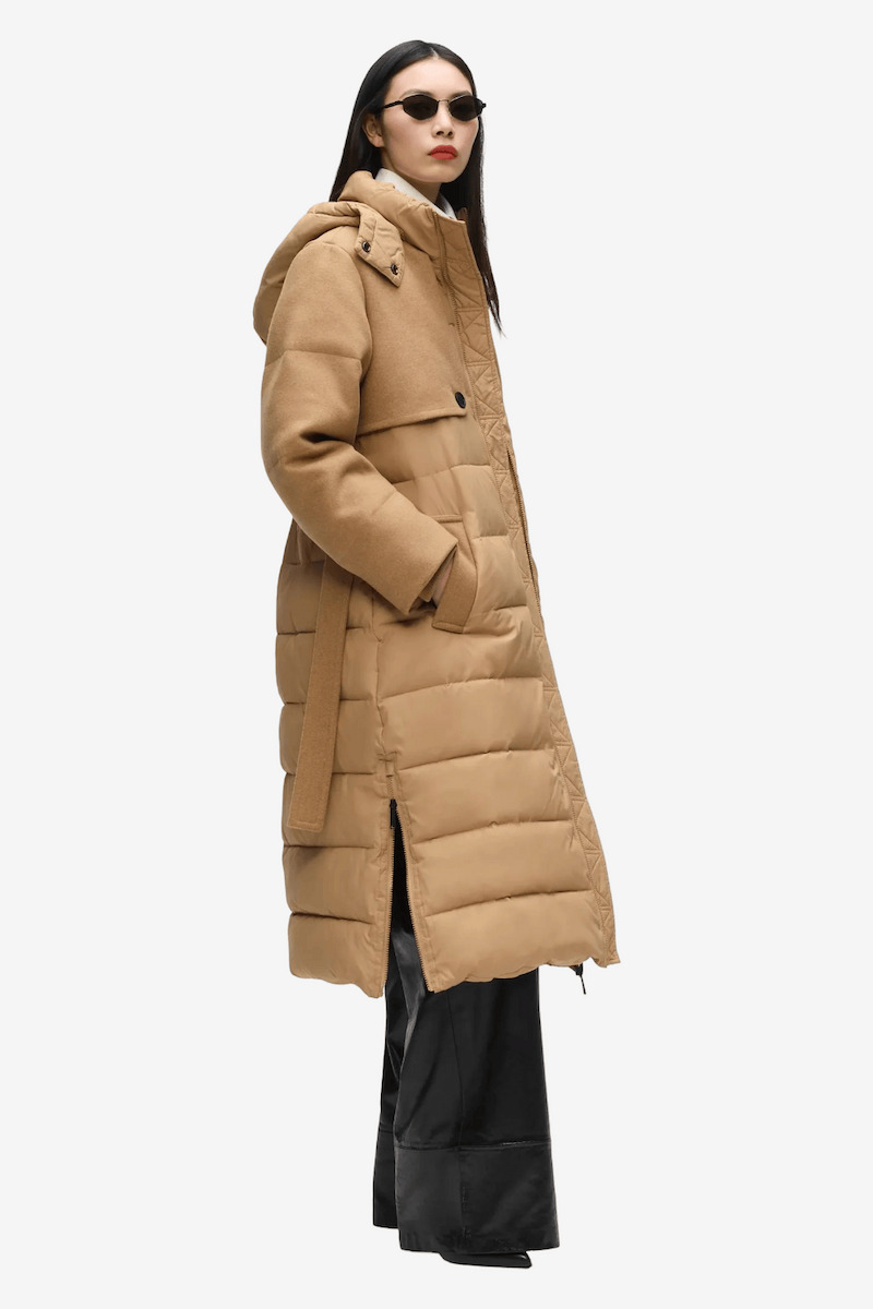 Γυναικείο Μπουφάν Καμηλό Karl Lagerfeld B4W15003-1LG Nougat