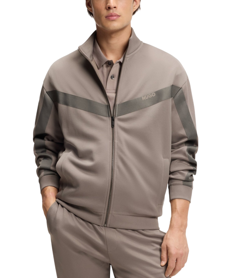 Men's Brown Darti Sweatshirt HUGO 50549418-903