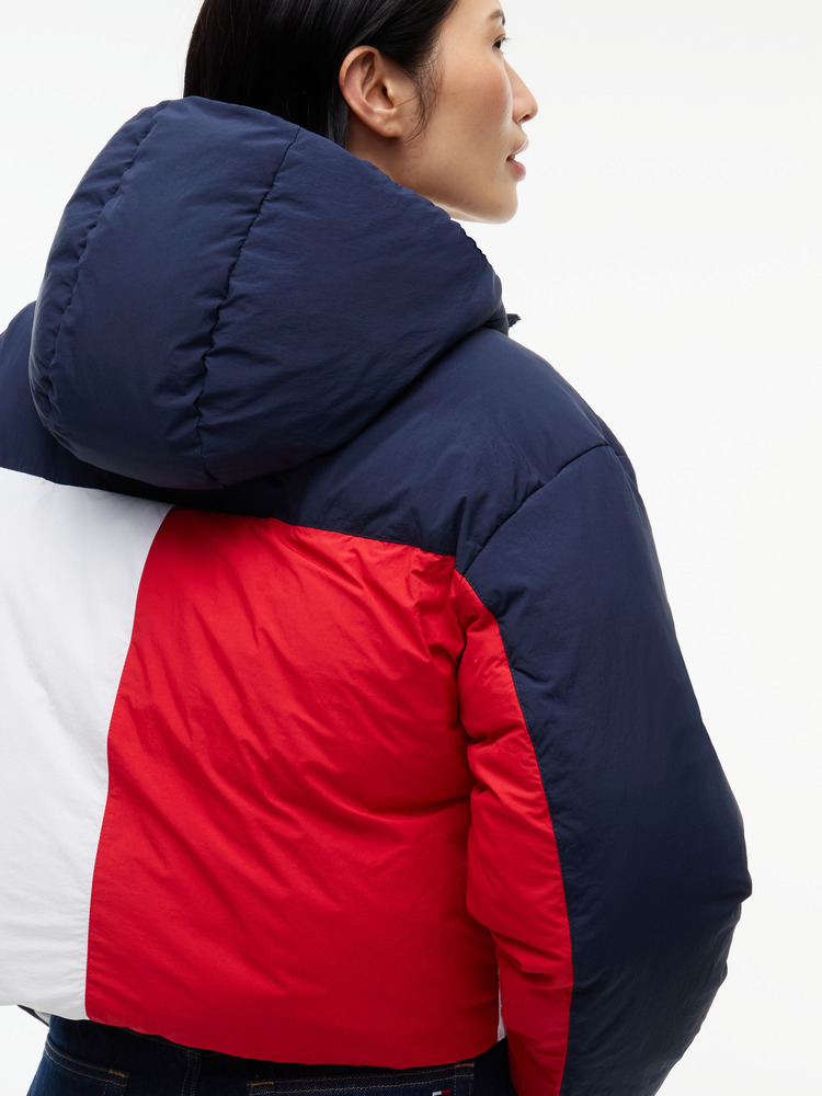Γυναικείο Μπουφάν Navy Μπλε Tommy Jeans DW0DW23414-C1G