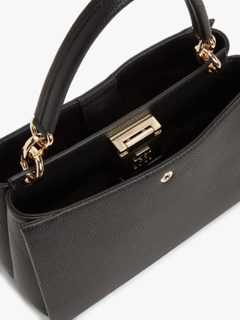 Γυναικεία Tote Τσάντα Μαύρη Tommy Hilfiger AW0AW17191-BDS