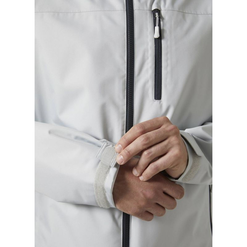 Men's Grey HEH CREW HOODED MIDLAYER JACKET 2 Helly Hansen 34442-GREY