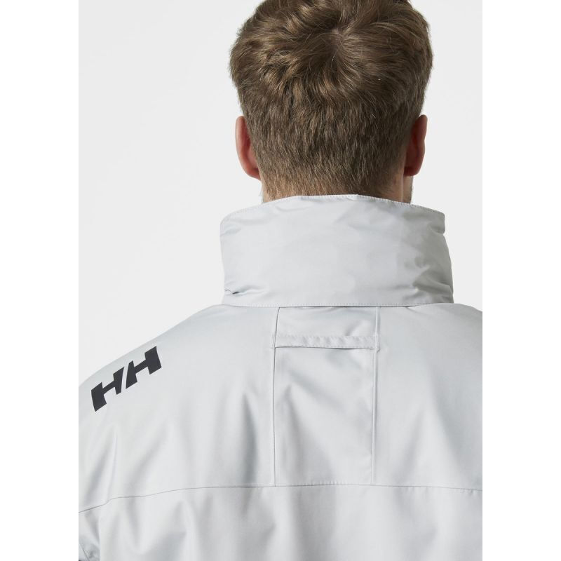 Men's Grey HEH CREW HOODED MIDLAYER JACKET 2 Helly Hansen 34442-GREY