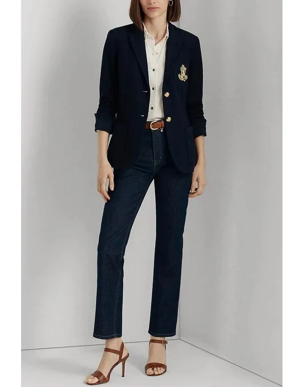 Γυναικείο Anfisa Σακάκι Navy Μπλε Ralph Lauren 200797305005-Navy