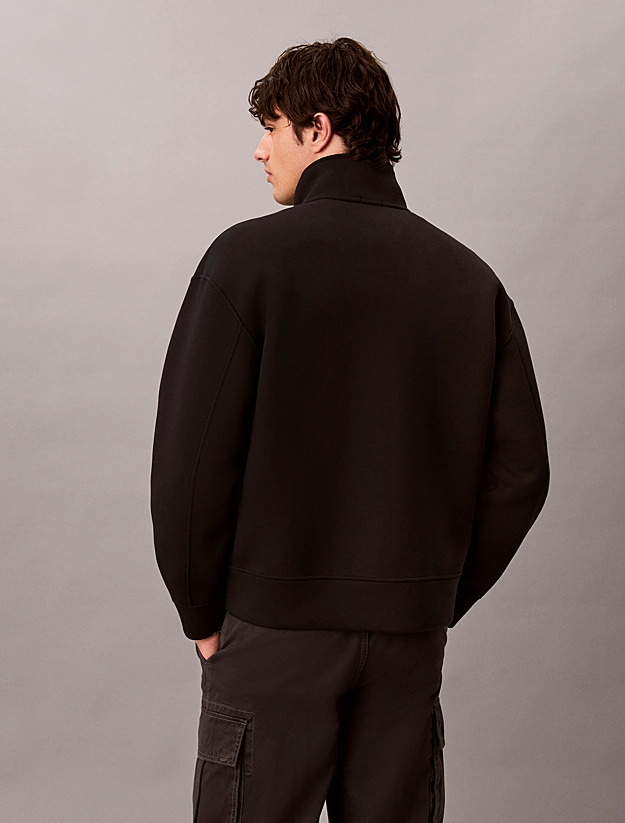 Men's Black Ls Cooling Spacer Full Zip Jacket Calvin Klein LV04LH225G-UB1