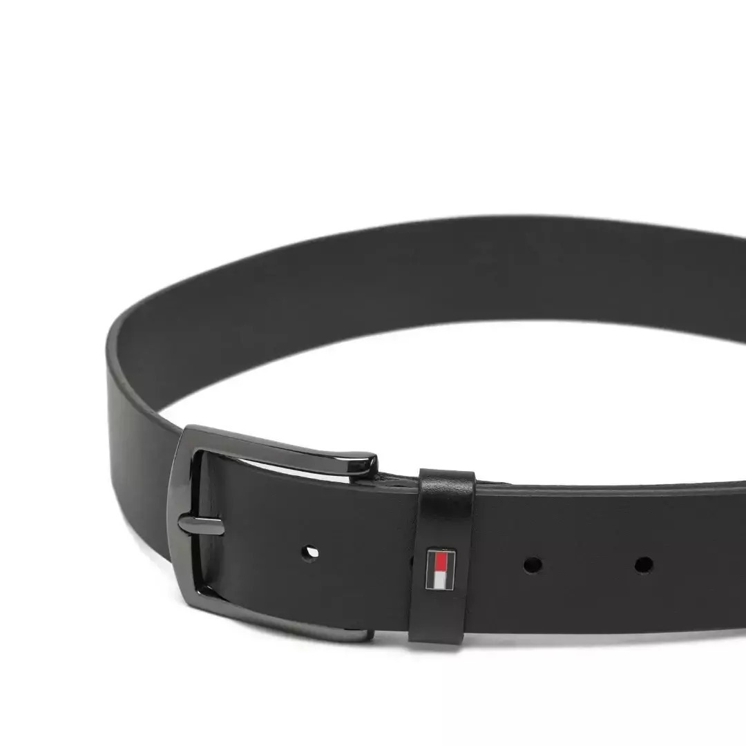 Men's Black Leather Denton 3.5 Ext Belt Tommy Hilfiger AM0AM13536-BDS