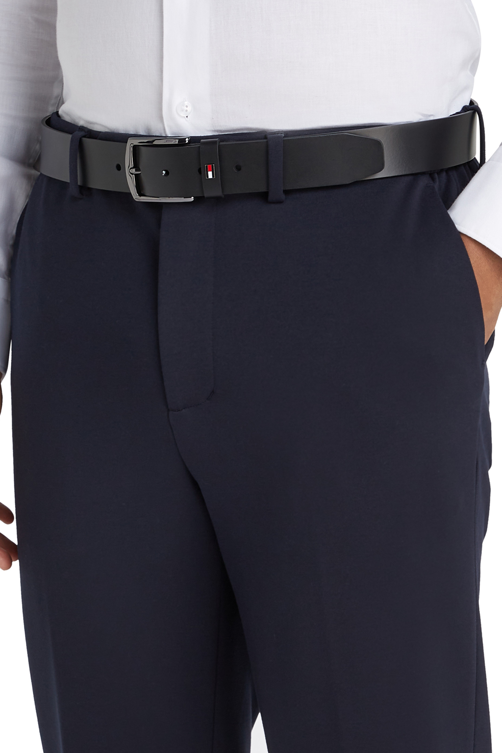 Men's Black Leather Denton 3.5 Ext Belt Tommy Hilfiger AM0AM13536-BDS